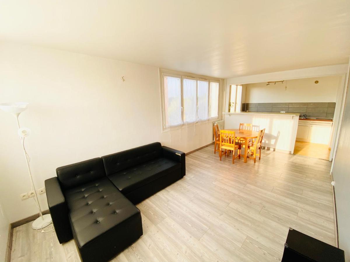 Appartement Proche Centre Ville + Parking Gratuit Rouen Kültér fotó